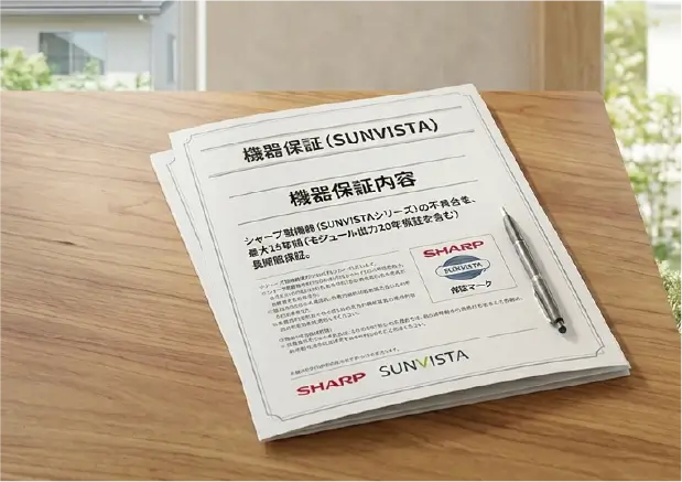 長期保証：機器保証（SUNVISTA）